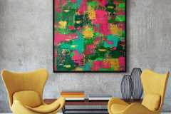 Bild Nr. 6 Acryl auf Leinwand 60X80